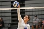 VB vs RIC  Wheaton Women's Volleyball vs Rhode Island College. - Photo by Keith Nordstrom : Wheaton, Volleyball, VB